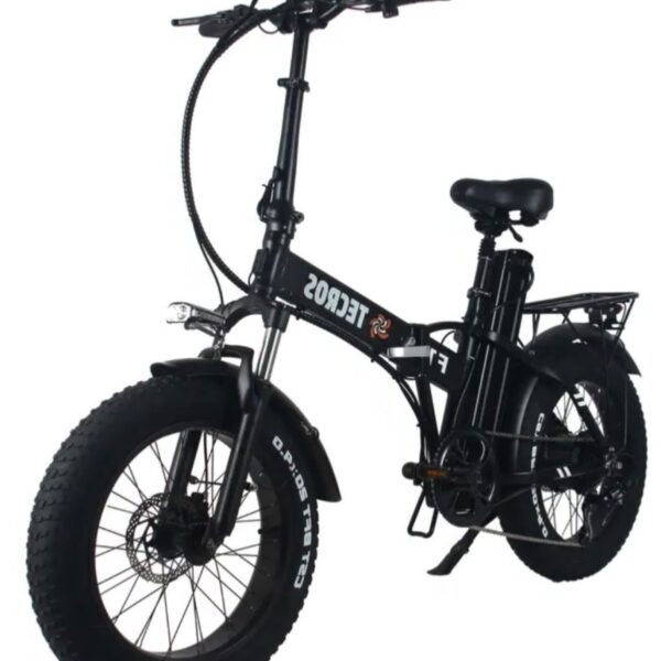 Электровелосипед fatbike Tecros F1 48v 20ah 750w 20" 45 км/ч складной