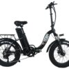 Электровелосипед fatbike Tecros F2 48v 15ah 500w 20" 40 км/ч складной — изображение 2
