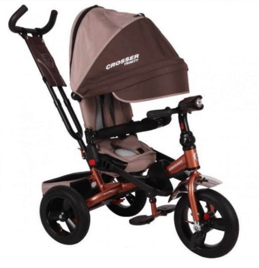 Трехколесный детский велосипед Azimut Crossser T-400 Trinity Air — изображение 2