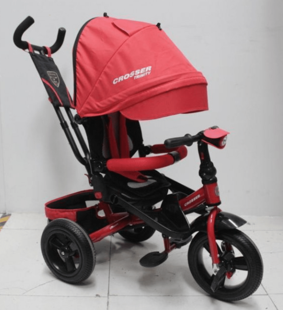 Трехколесный детский велосипед Azimut Crossser T-400 Trinity Air — изображение 3