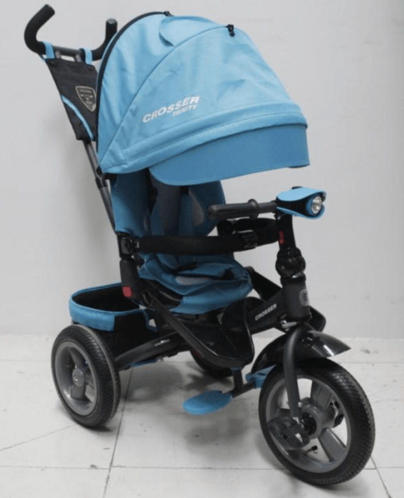 Трехколесный детский велосипед Azimut Crossser T-400 Trinity Air — изображение 4