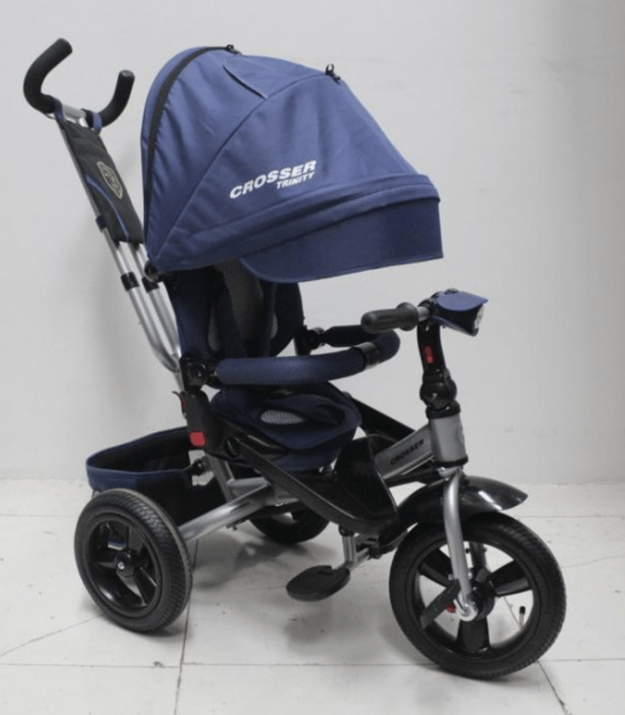 Трехколесный детский велосипед Azimut Crossser T-400 Trinity Air — изображение 6