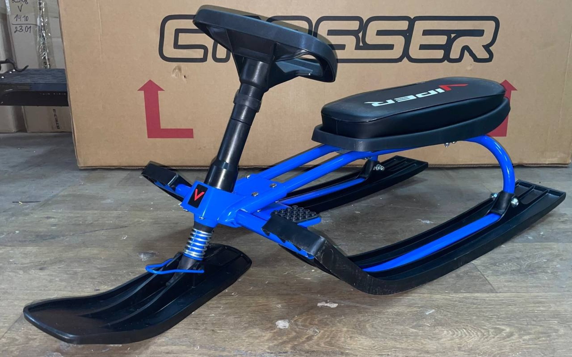 Детский снегокат Viper (MUSTANG) – Синий — изображение 3