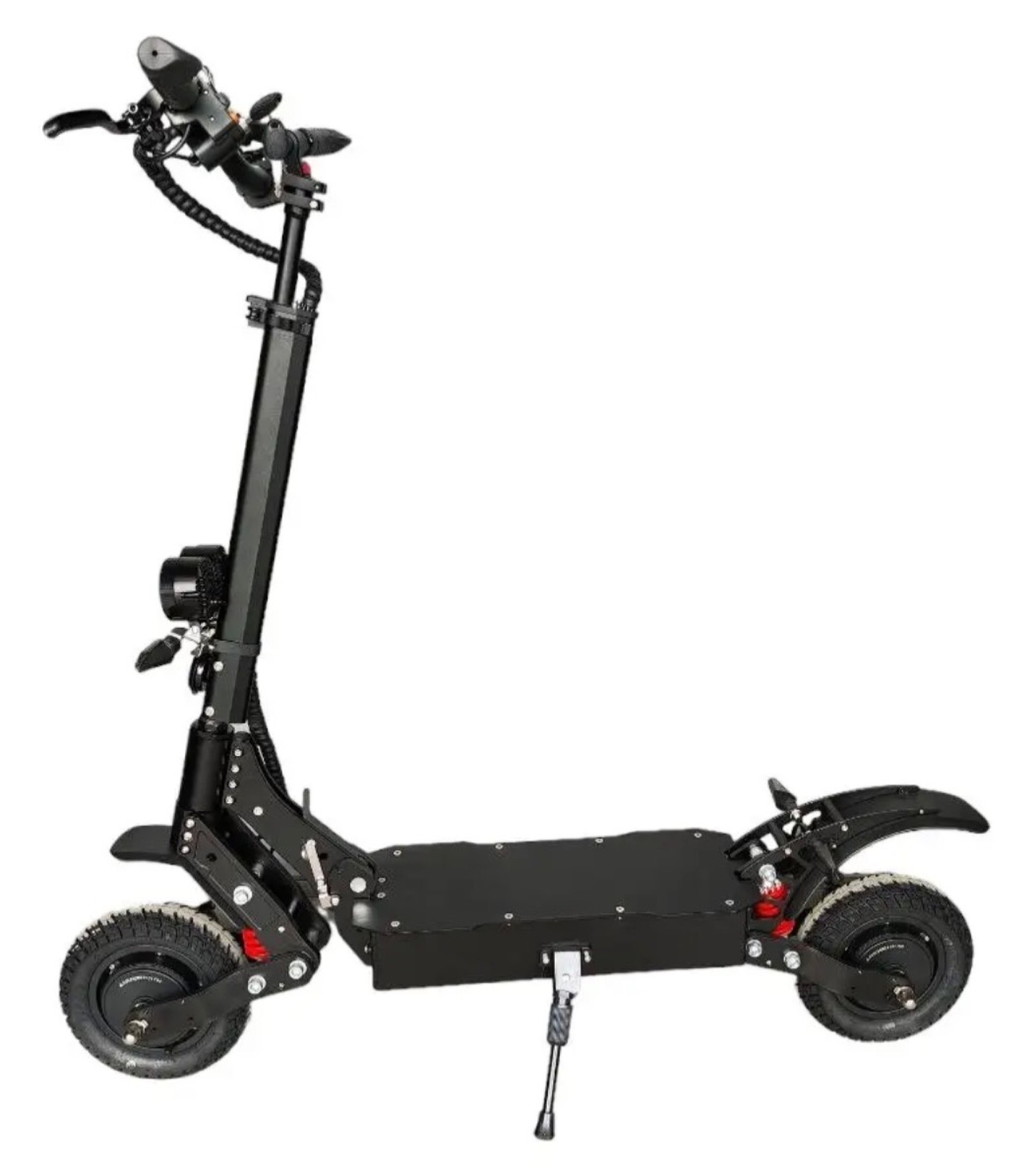 Tecros s01 52v 28.8ah 2400w полноприводный электросамокат — изображение 3