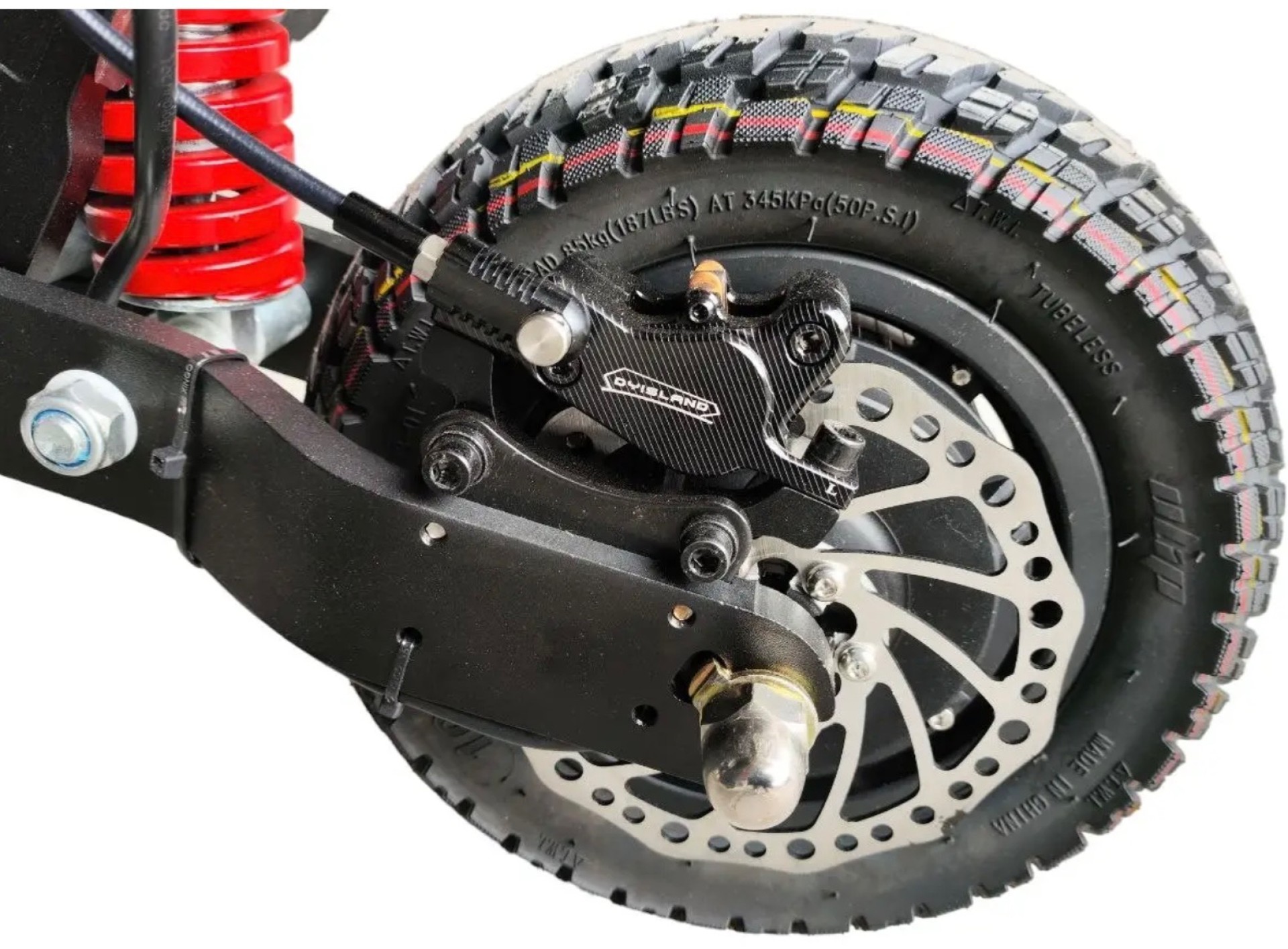 Tecros s01 52v 28.8ah 2400w полноприводный электросамокат — изображение 7