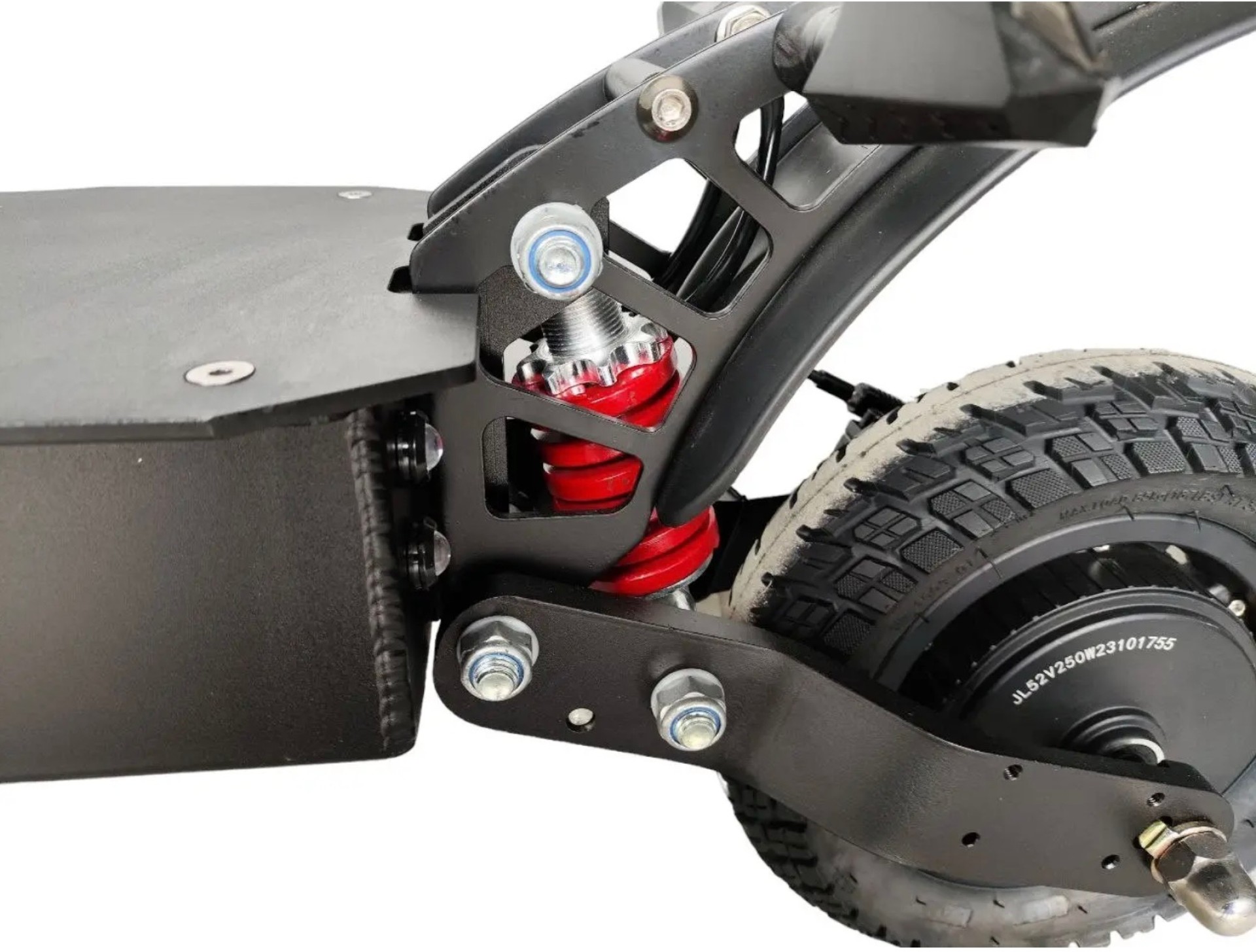 Tecros s01 52v 28.8ah 2400w полноприводный электросамокат — изображение 9