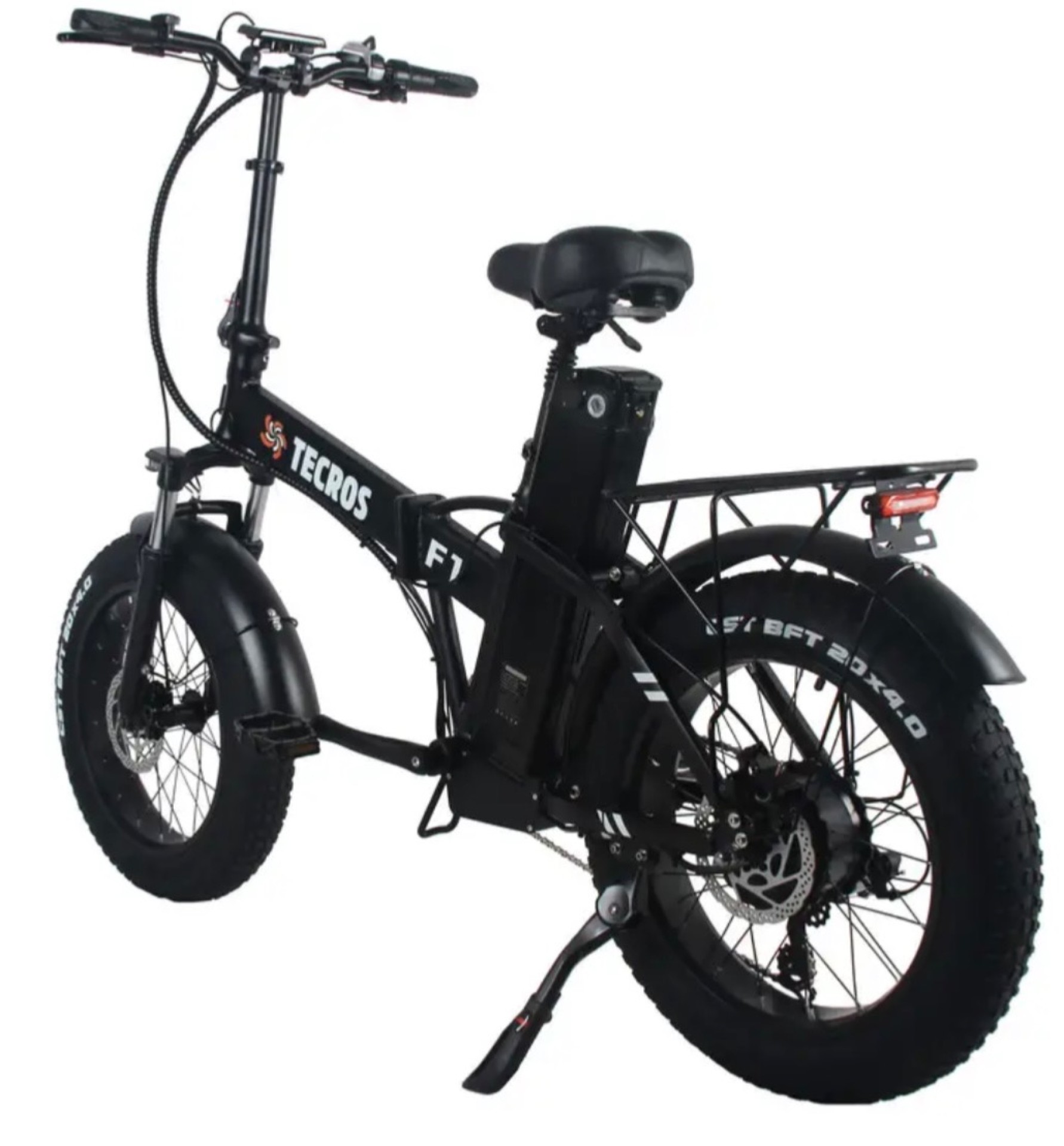 Электровелосипед фетбайк Tecros F1 48v 15ah 1000w 20" 40км/ч складной — изображение 3
