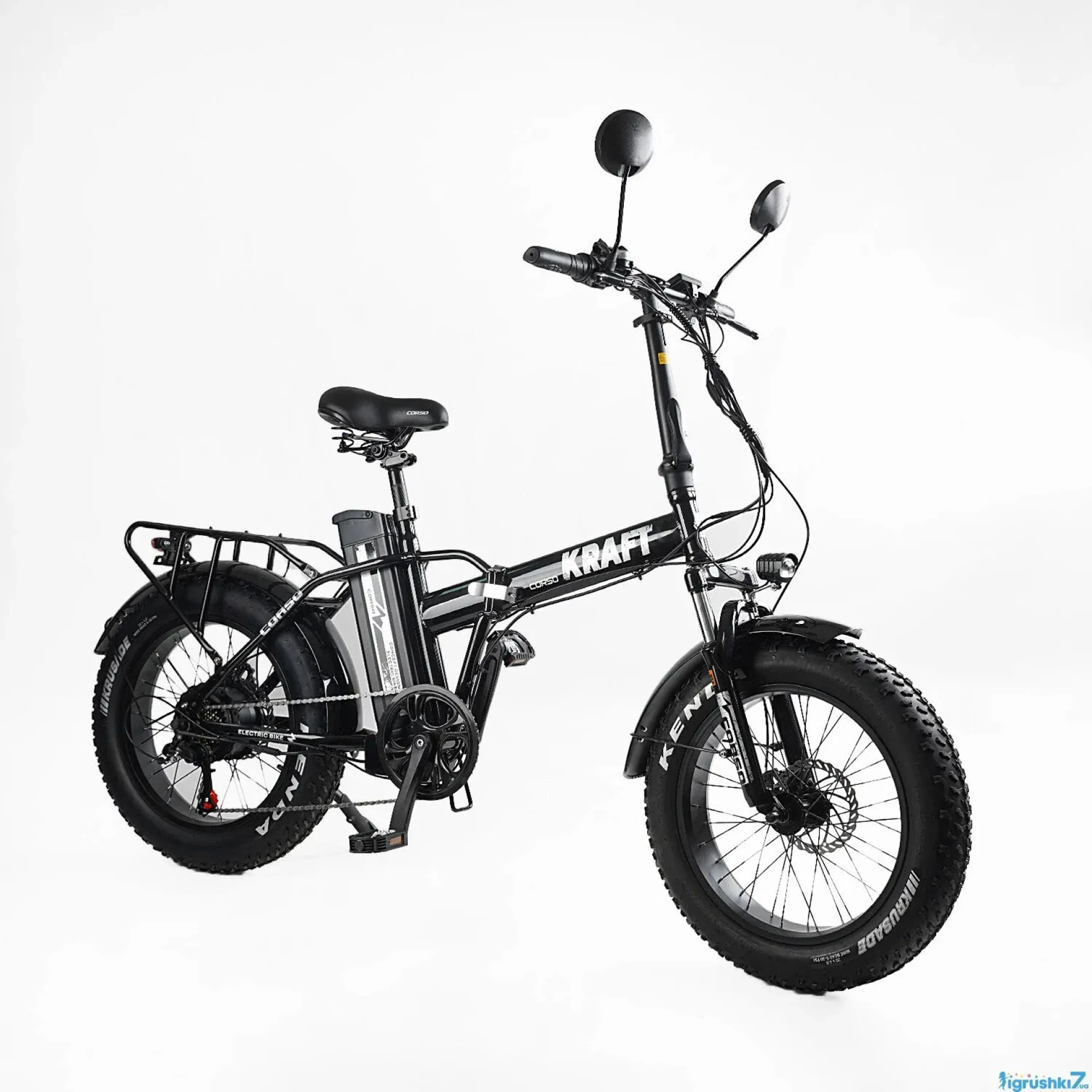 Электровелосипед Corso "Kraft" 20" K500W 48V15Ah