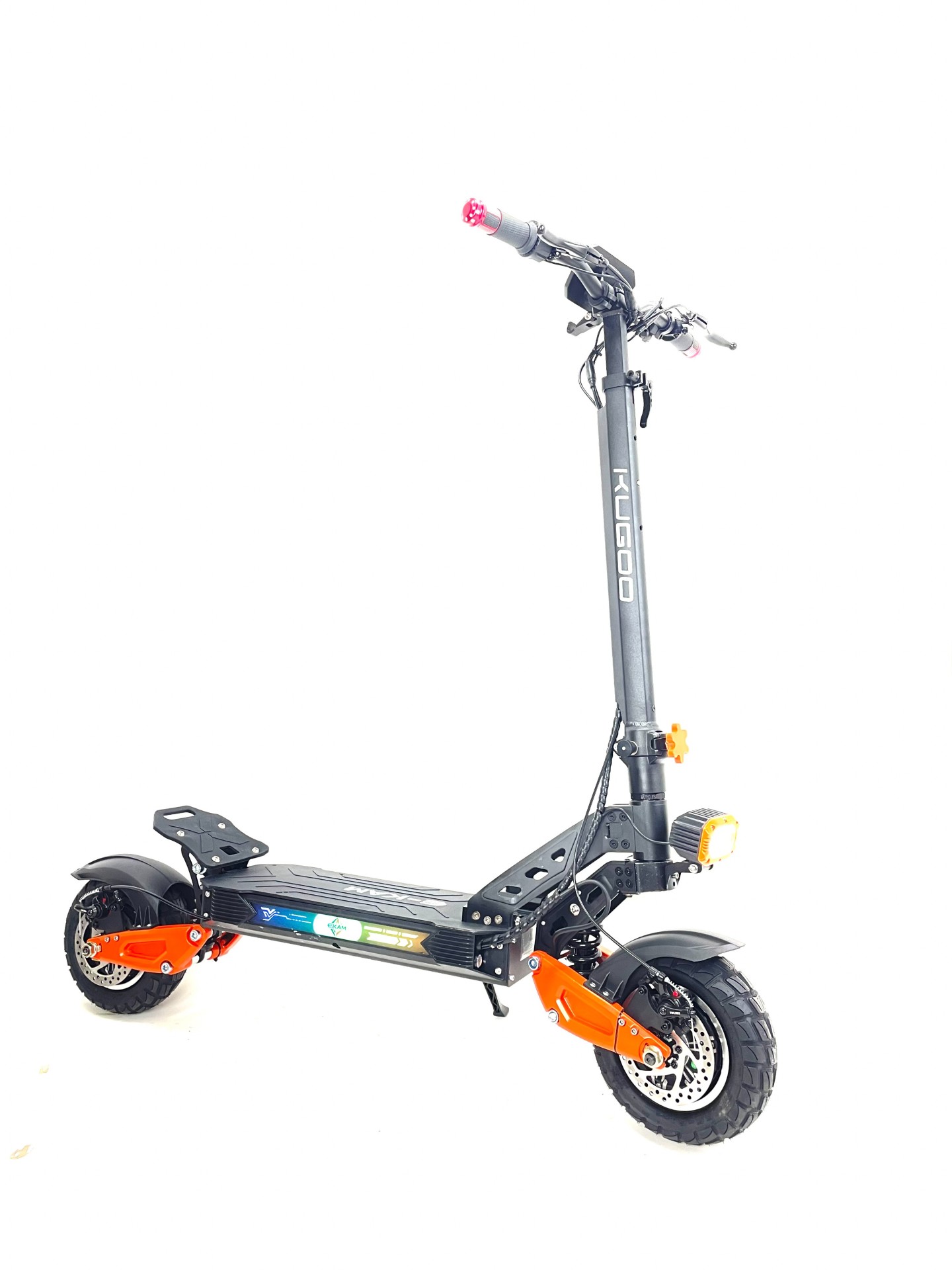 Электросамокат X-Scooter EKAM PRO 10" 2×2500w 52В 24Аh + сиденье! — изображение 3