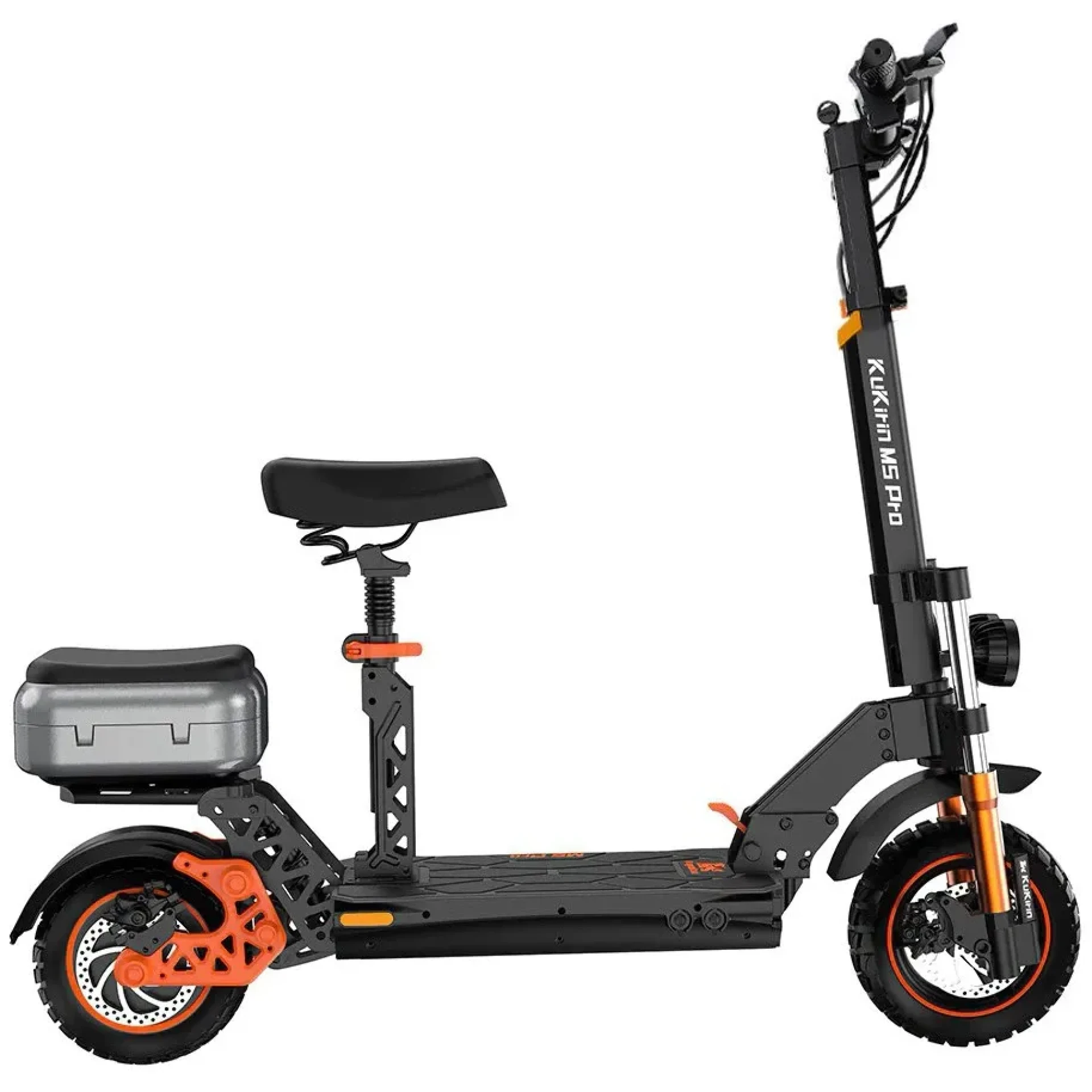 Электросамокат с сиденьем Kugoo Kirin M5 Pro 2025 1200 Вт; 20 А/год; 48 В — изображение 3