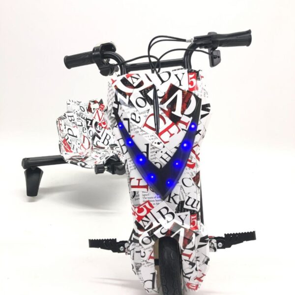 Дрифт-карт Windtech Crazy Bug 500W Граффити буквы с амортизацией