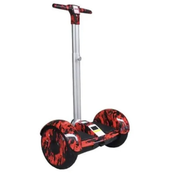 Сигвей с ручкой EliteLux А8 Premium Огонь