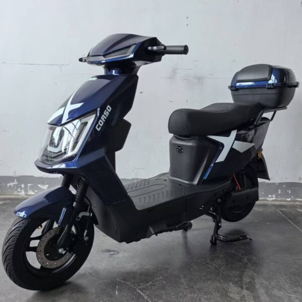 Электроскутер Corso FlashX 1200W графеновый 72V/23Ah