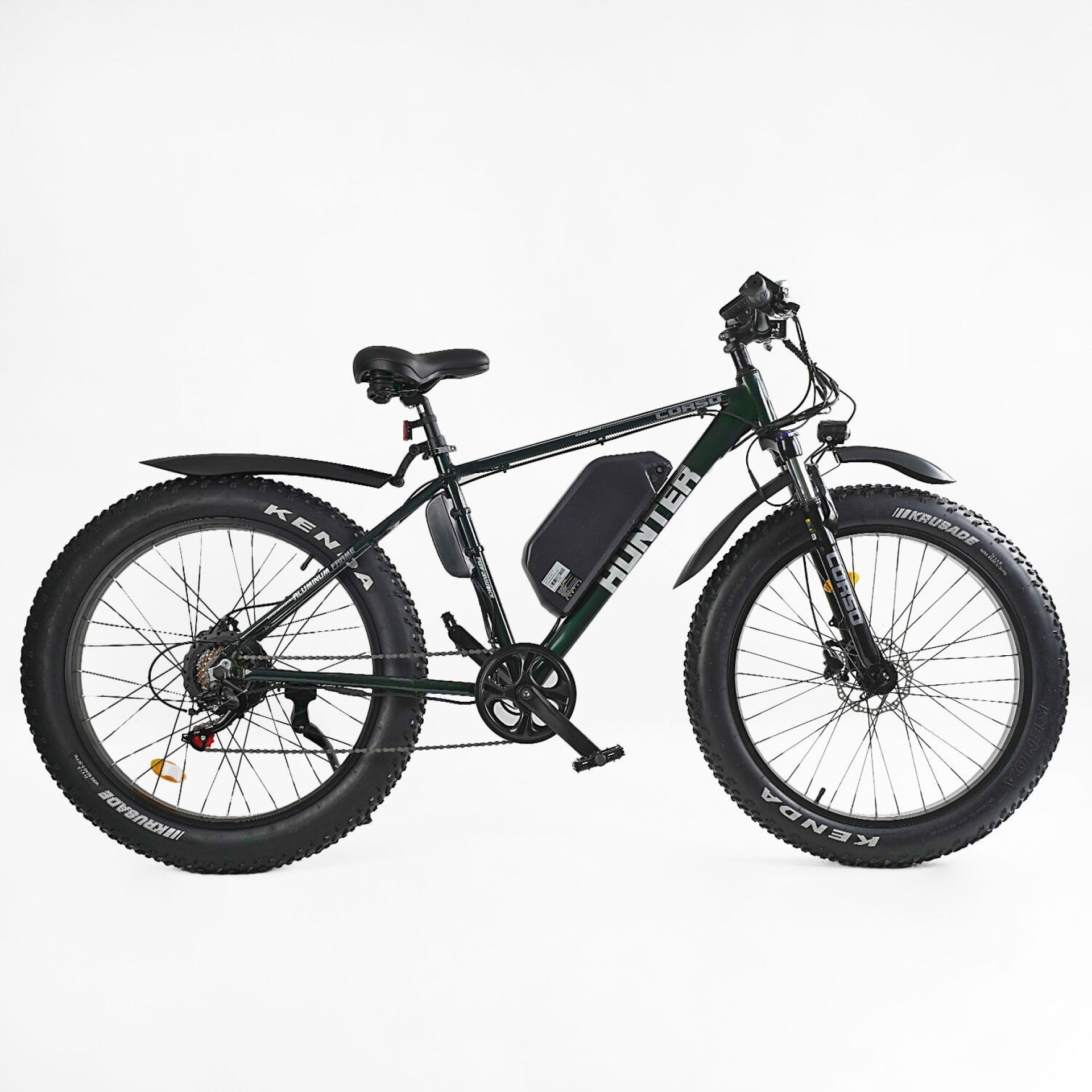 Электровелосипед Corso "Hunter" 26" рама алюминиевая 19", двигатель 750W (АКБ 48V15Ah) — изображение 2