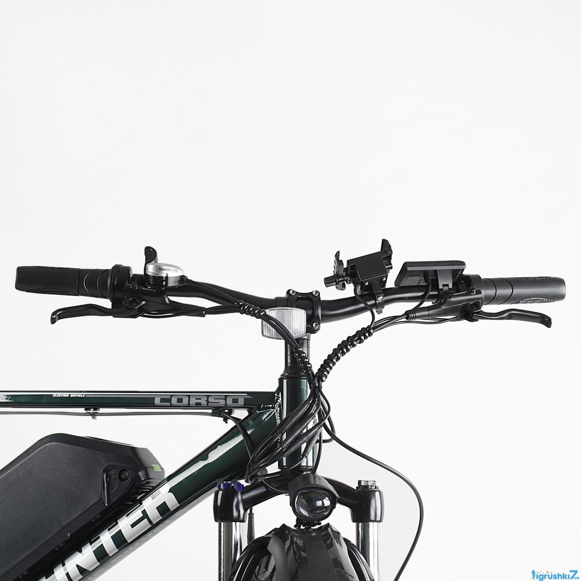 Электровелосипед Corso "Hunter" 26" рама алюминиевая 19", двигатель 750W (АКБ 48V15Ah) — изображение 4