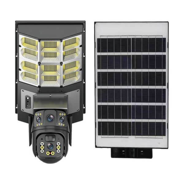Камера видеонаблюдения PTZ уличная WiFi+LED лампа+солнечная панель (SPM-XA01/T19-4G)