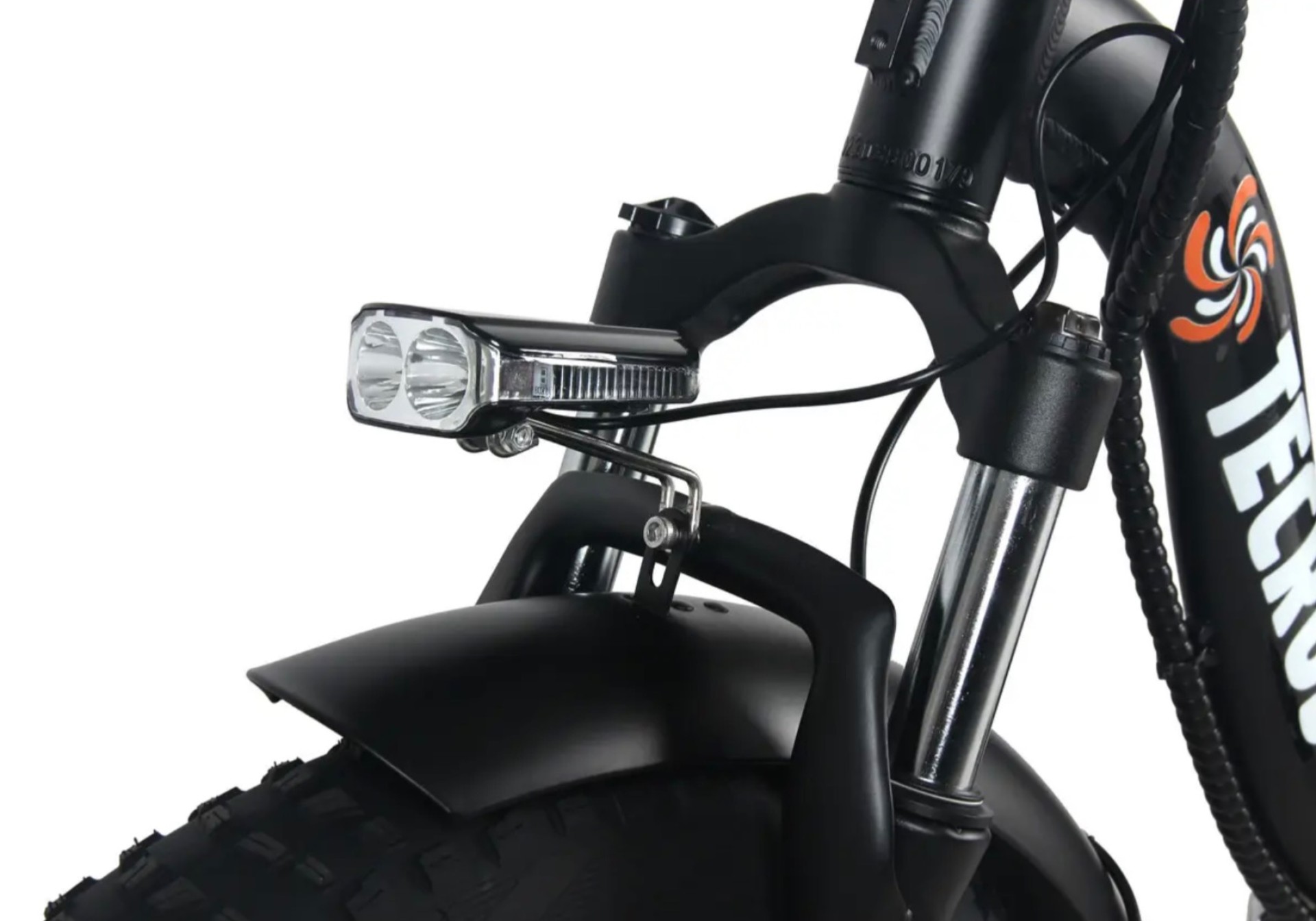 Электровелосипед Fatbike Tecros F2 48v 20ah 1250w 20" 45км/ч складной — изображение 4