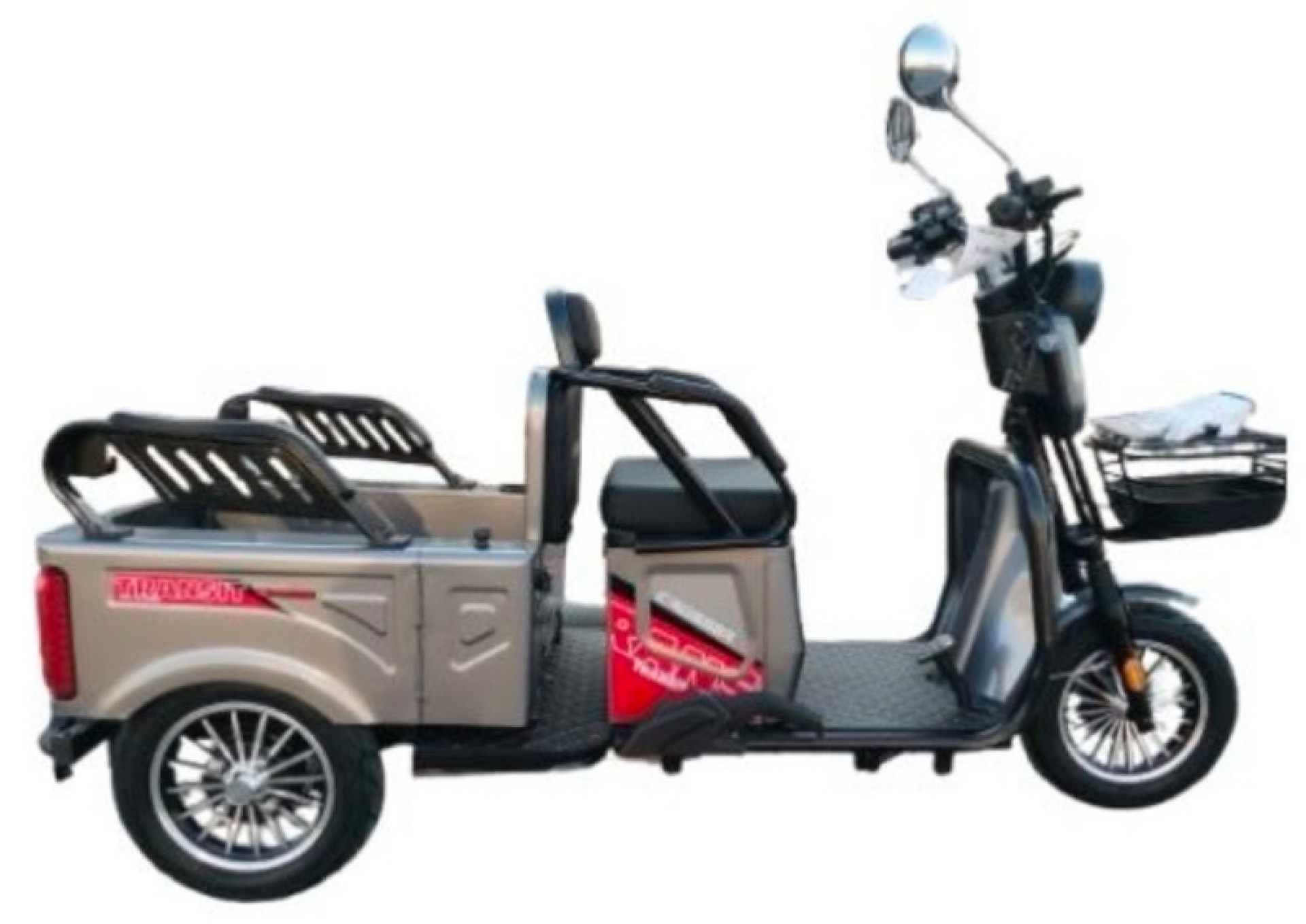 Электротрайк Crosser transit TR-5 1200W, 72V 24Ah Графеновый акб 2025! — изображение 2