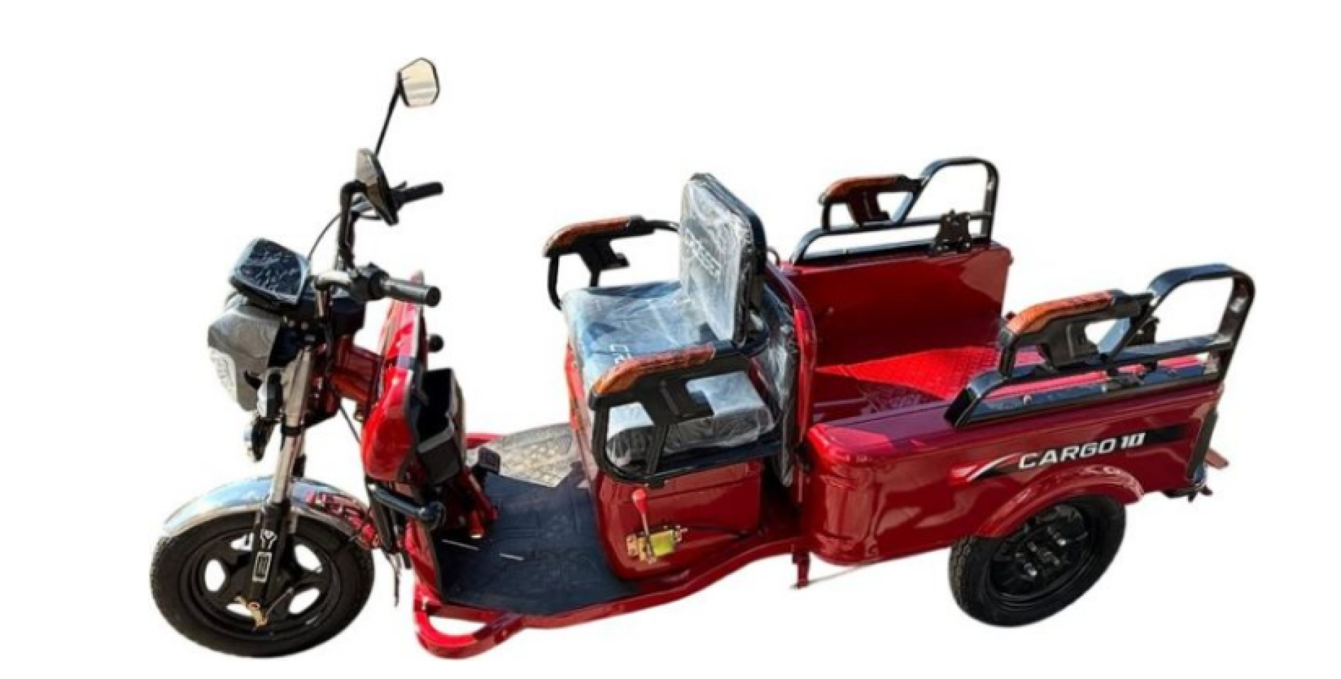 Электротрицикл грузовой 1500W CARGO 10" 60V 32Ah Графеновые АКБ! — изображение 3