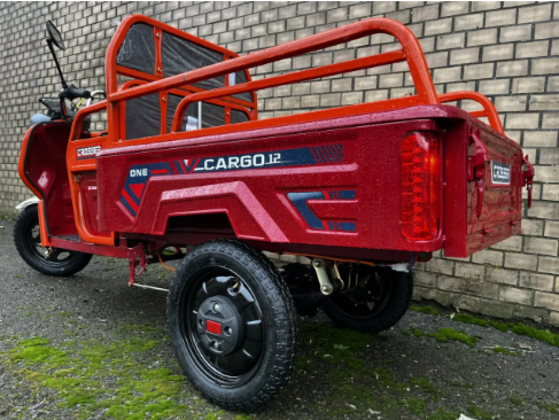 Электрический трицикл грузовой 1000W CARGO 12" 60V 32Ah Графеновые АКБ — изображение 3