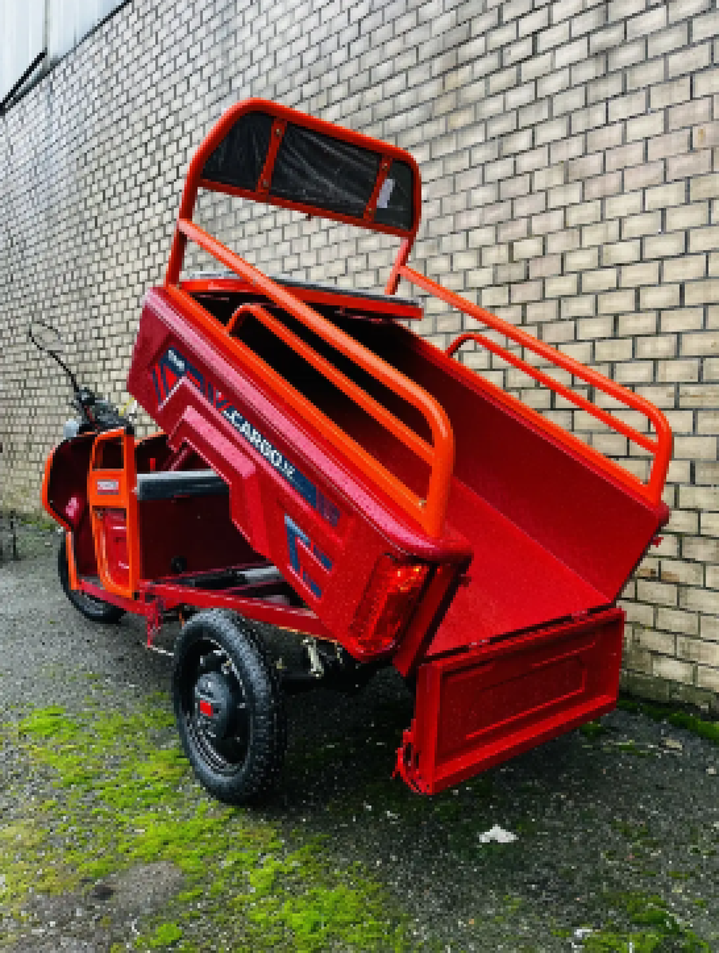 Электрический трицикл грузовой 1000W CARGO 12" 60V 32Ah Графеновые АКБ — изображение 5