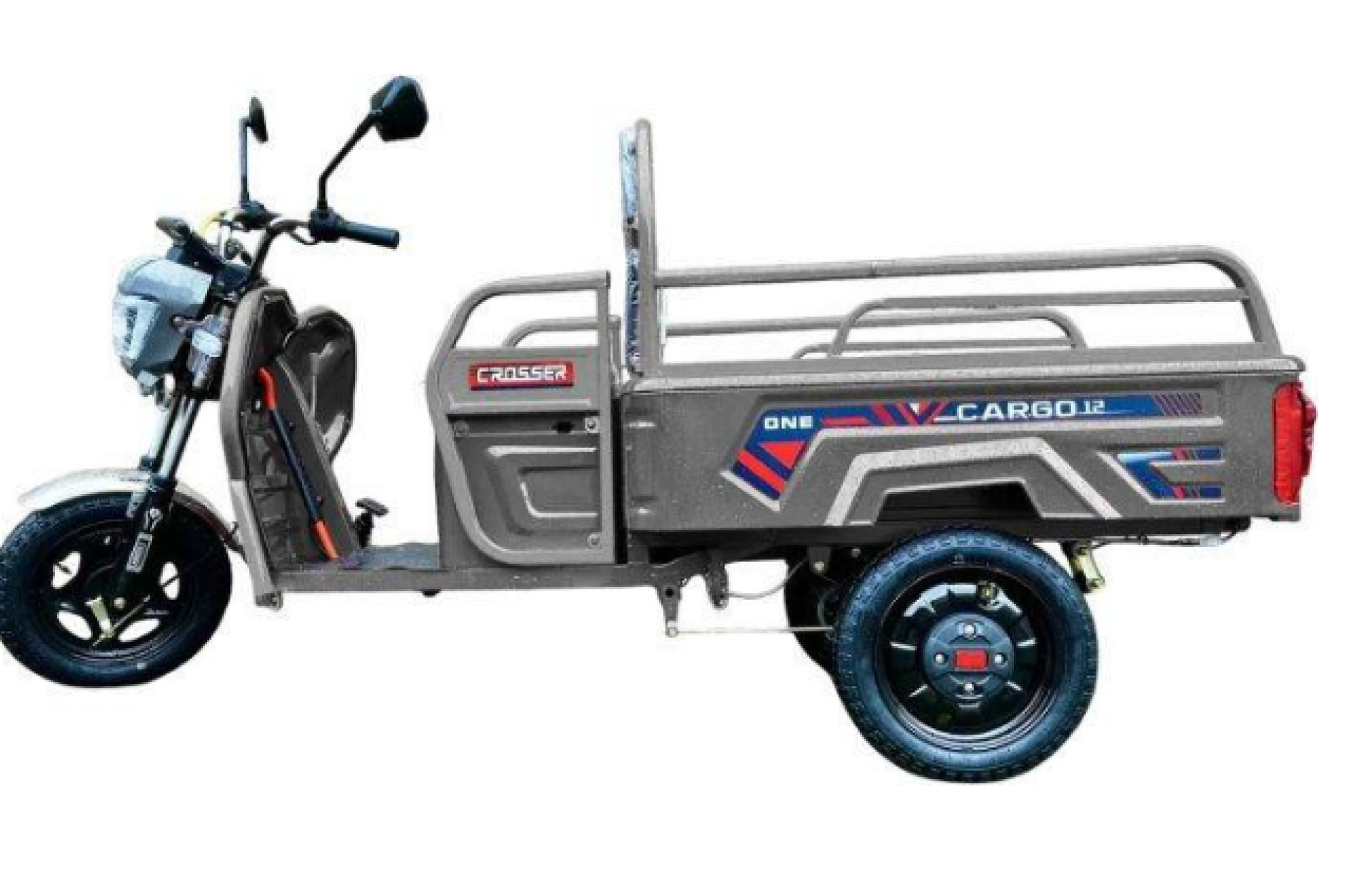 Электрический трицикл грузовой 1000W CARGO 12" 60V 32Ah Графеновые АКБ — изображение 6