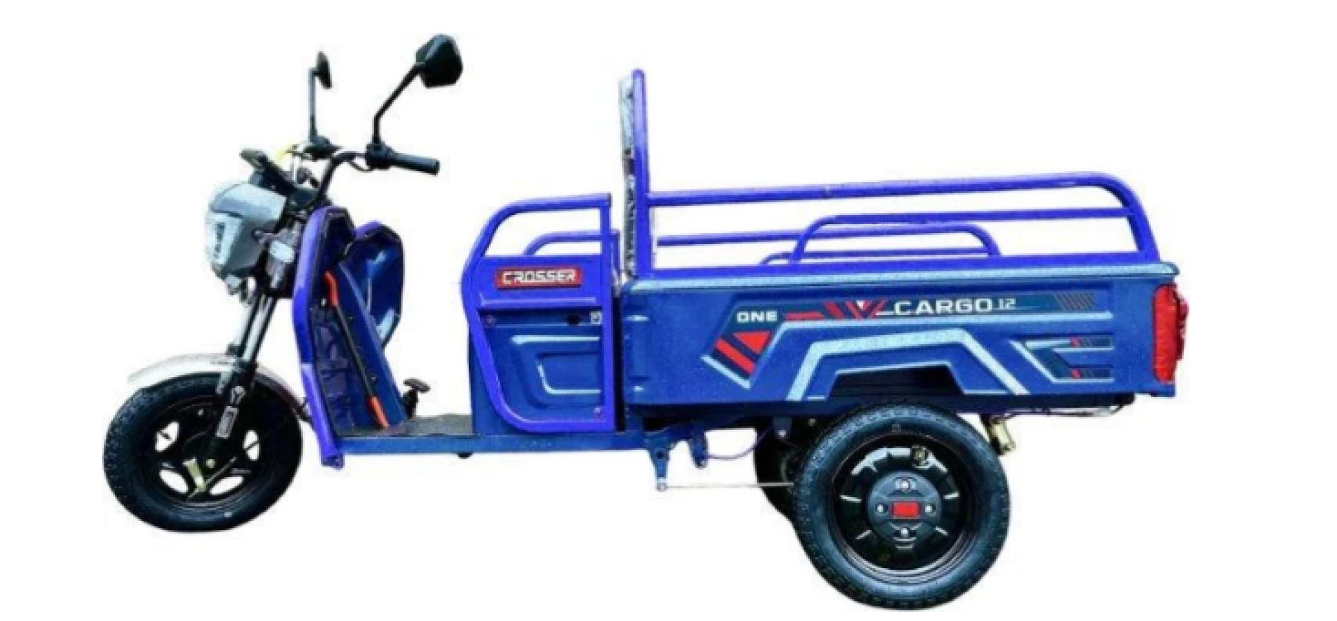 Электрический трицикл грузовой 1000W CARGO 12" 60V 32Ah Графеновые АКБ — изображение 2