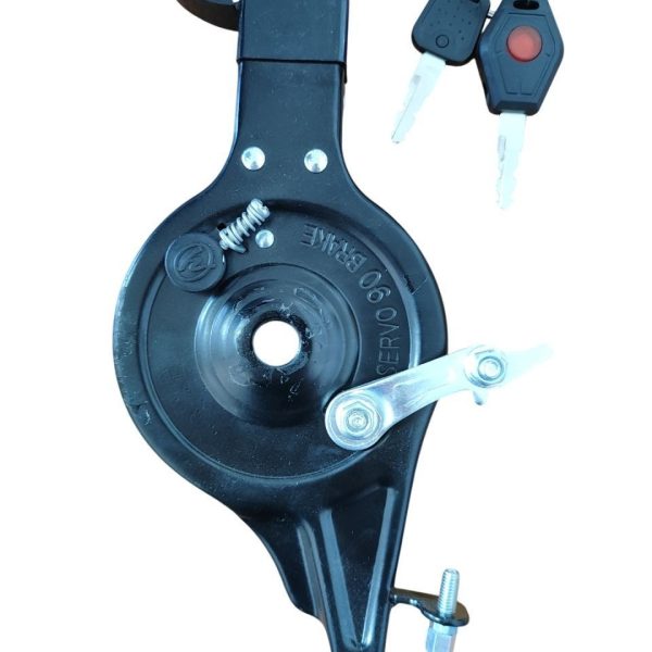 Крышка барабана тормозного + колодки для Crosser Mini