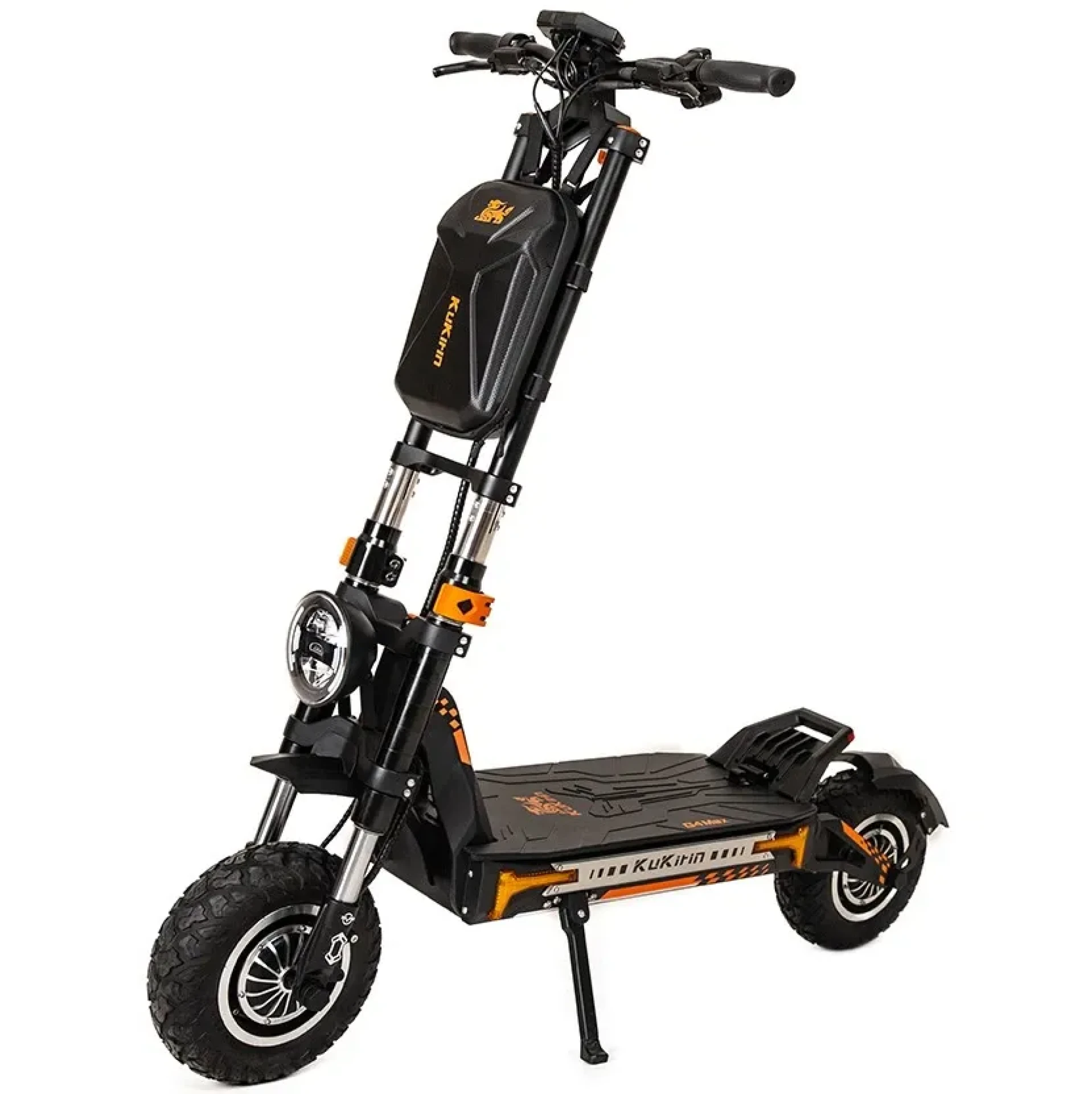 Электросамокат Kugoo Kirin G4 MAX Dual (1600*2 Вт; 35,2 А*ч; 60 В), черный — изображение 4