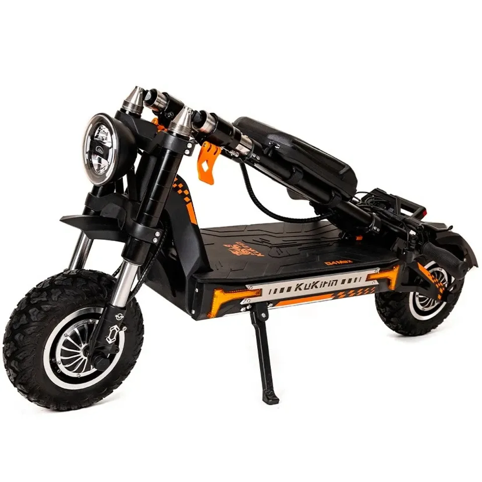 Электросамокат Kugoo Kirin G4 MAX Dual (1600*2 Вт; 35,2 А*ч; 60 В), черный — изображение 6