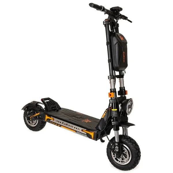 Электросамокат Kugoo Kirin G4 MAX Dual (1600*2 Вт; 35,2 А*ч; 60 В), черный