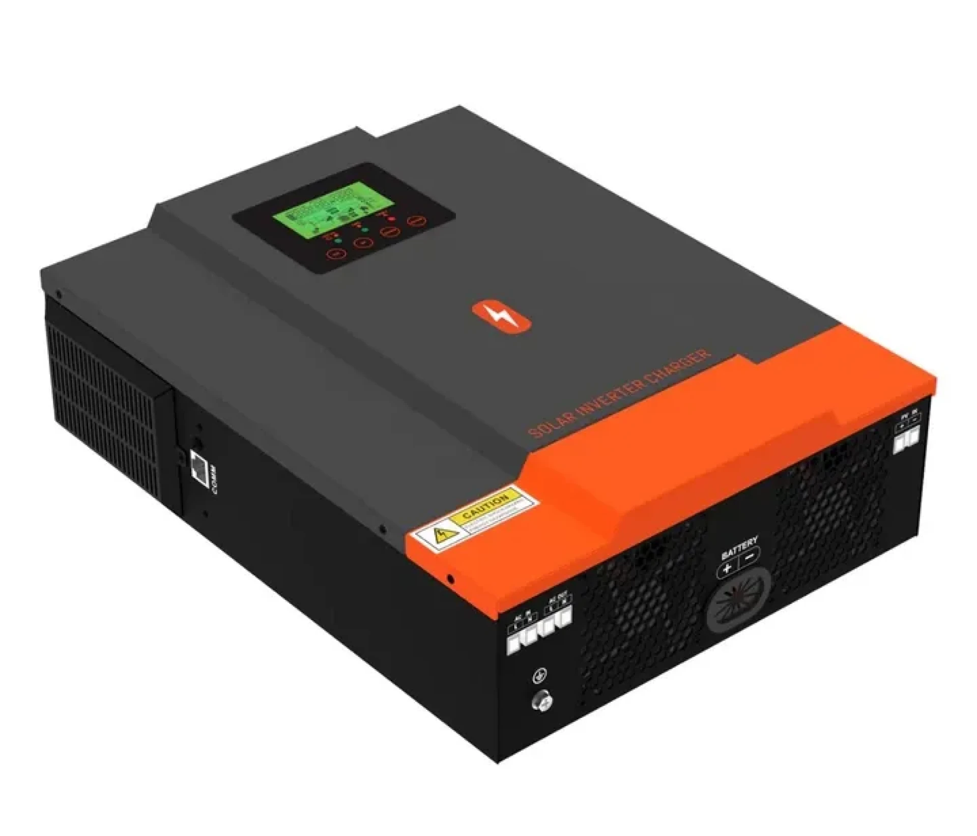 Гибридный инвертор PowMr 12V 1000 Вт 220 В, ток заряда 80А, MPPT — изображение 2