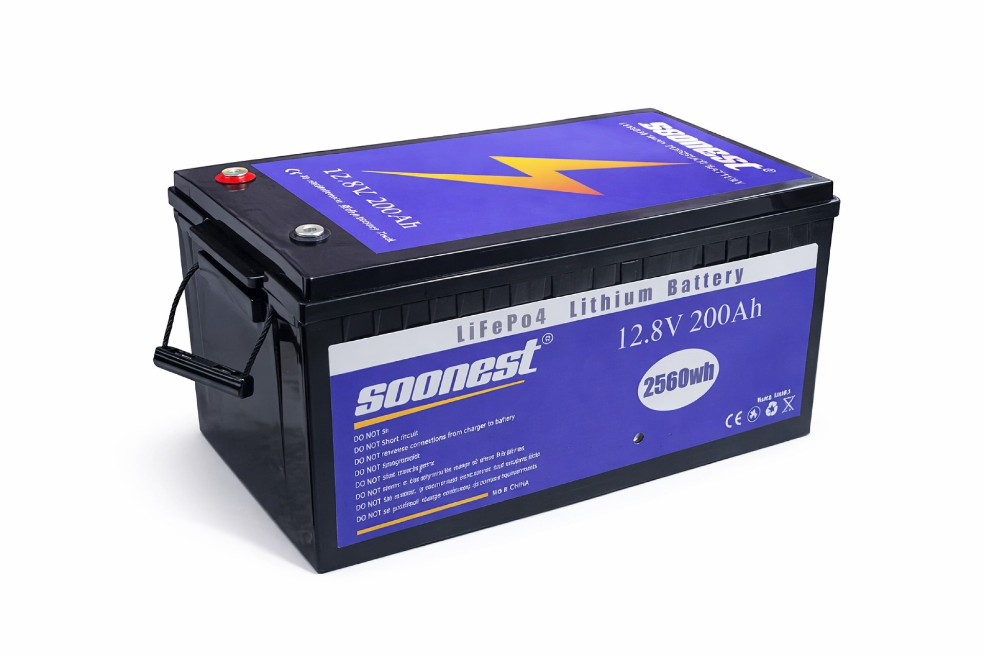 Аккумулятор LiFePO4 Soonest 12.8V 200Ah (литий-железо-фосфатный)