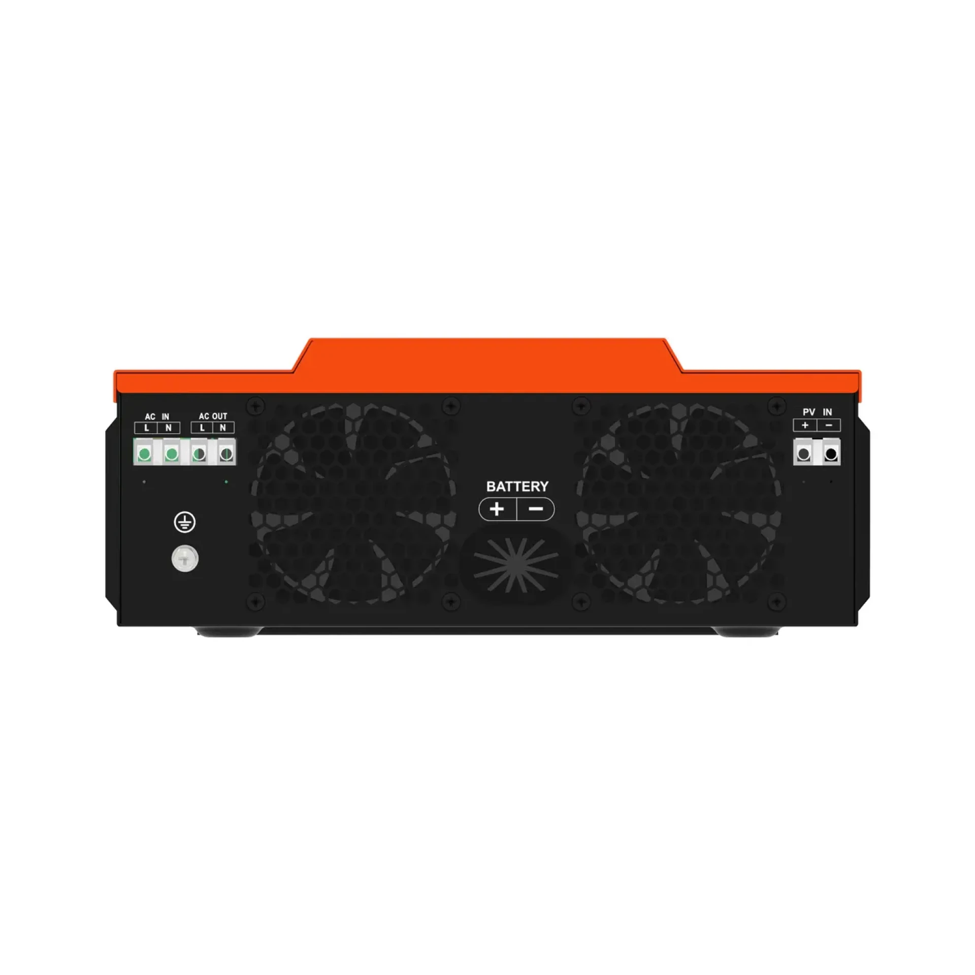 Гибридный инвертор солнечный PowMr 2000W 12V POW-HVM2H-12V-N (Max CH 140A, AC 80) — изображение 5