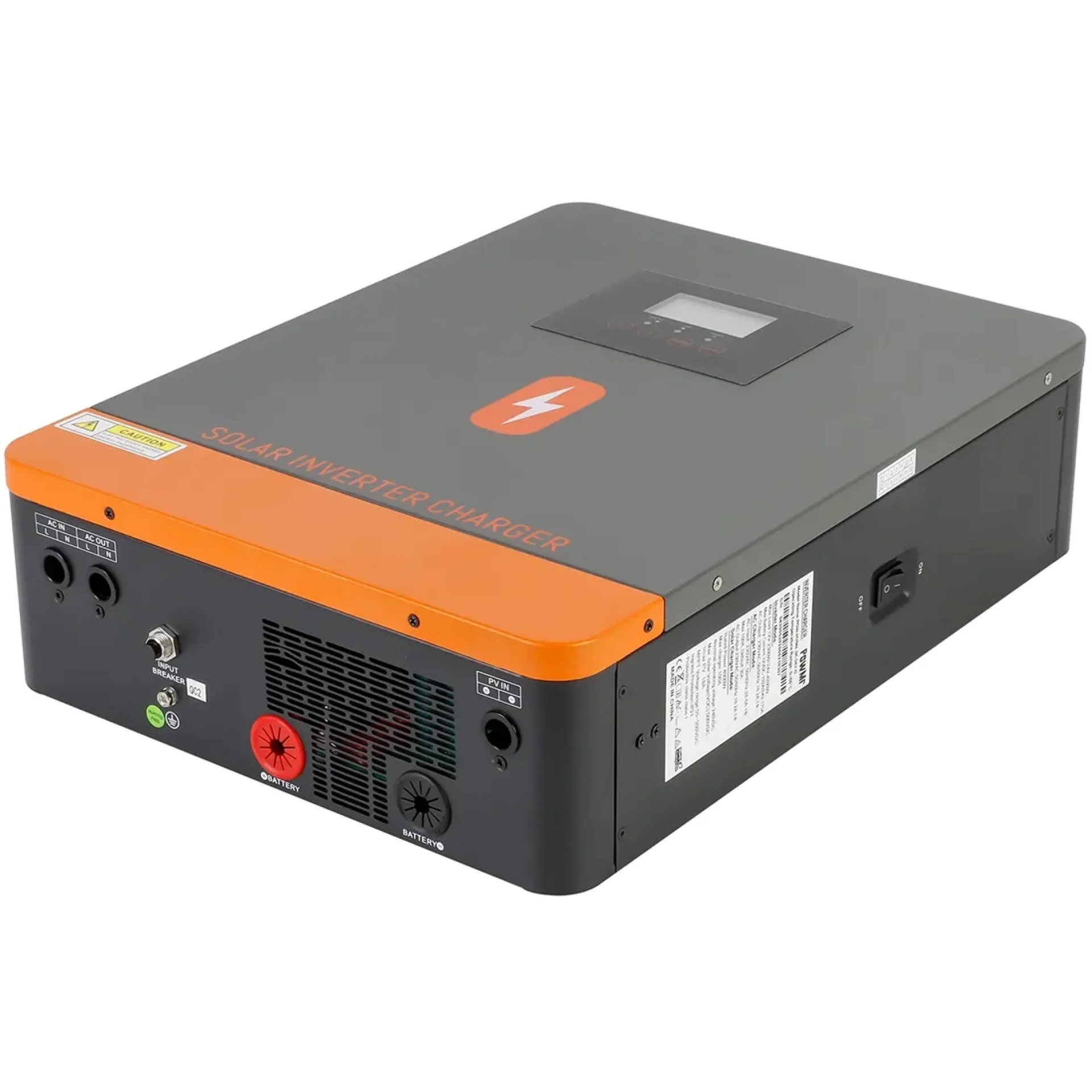 Гибридный инвертор Powmr Solar 4200W POW-HVM4.2K-24V-D (24В-4200Вт/12В-2300Вт) — изображение 5
