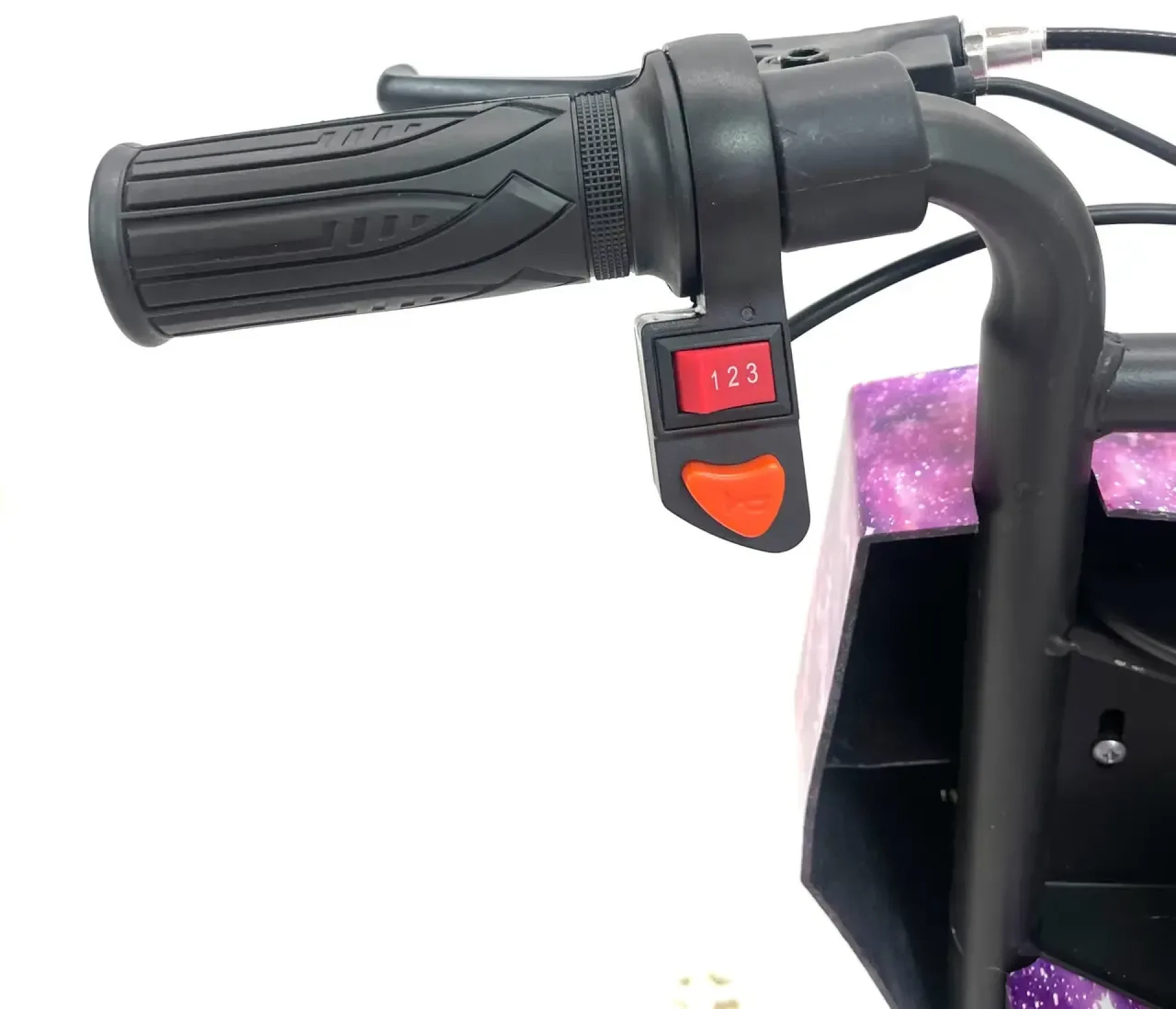 Дрифт-карт Windtech Crazy Bug 500W Фиолетовый космос с амортизацией — изображение 3