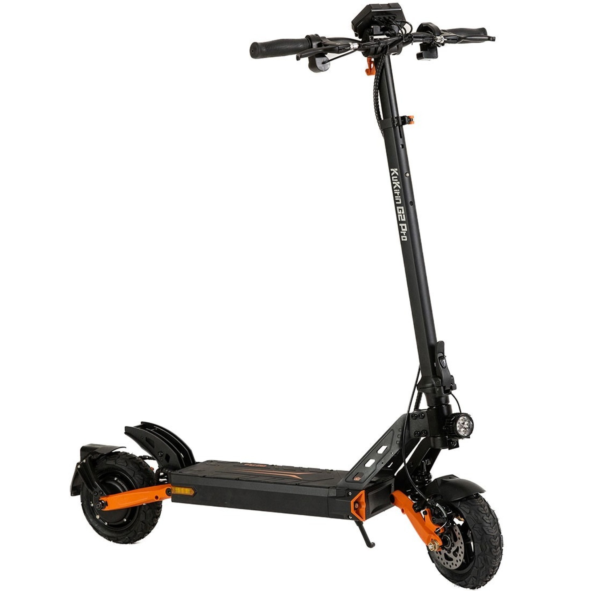 Электросамокат с сиденьем Kugoo Kirin G2 PRO (600 Вт; 15 А/час; 48 В), черный — изображение 6