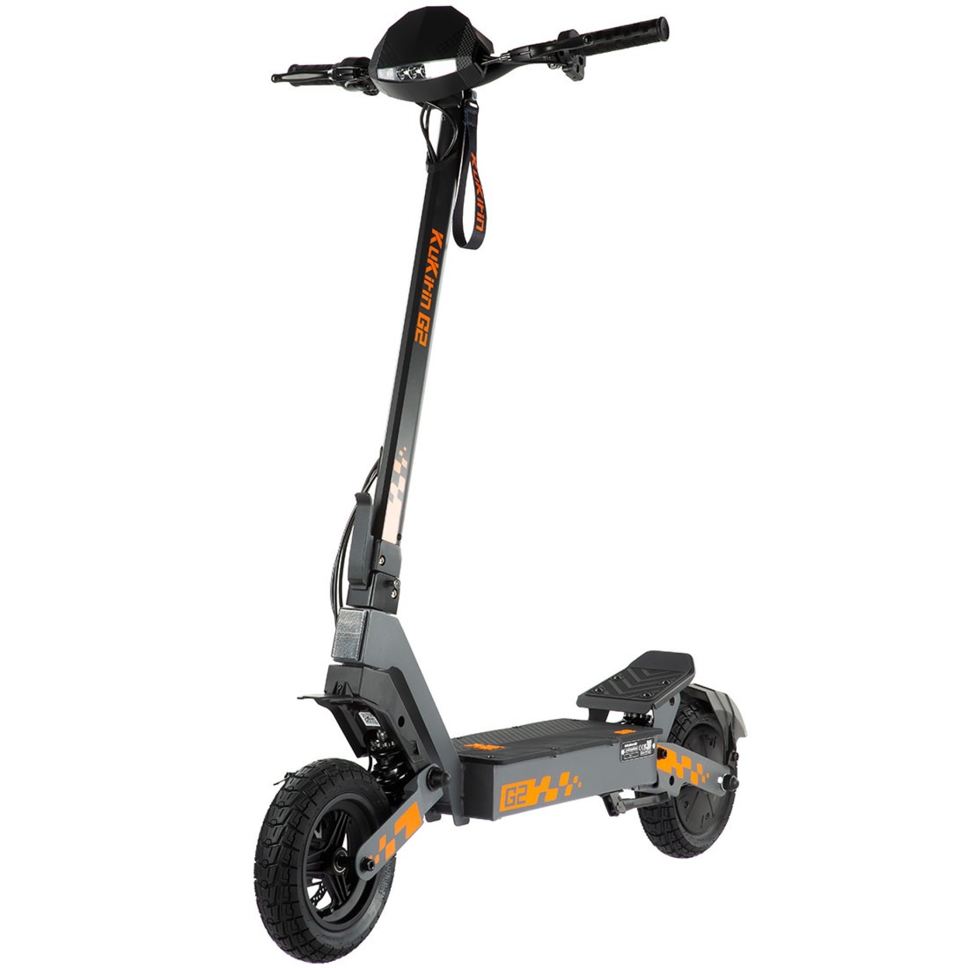 Электросамокат Kugoo Kirin G2 2026 (800 Вт; 15 А*ч; 48 В), черный — изображение 2