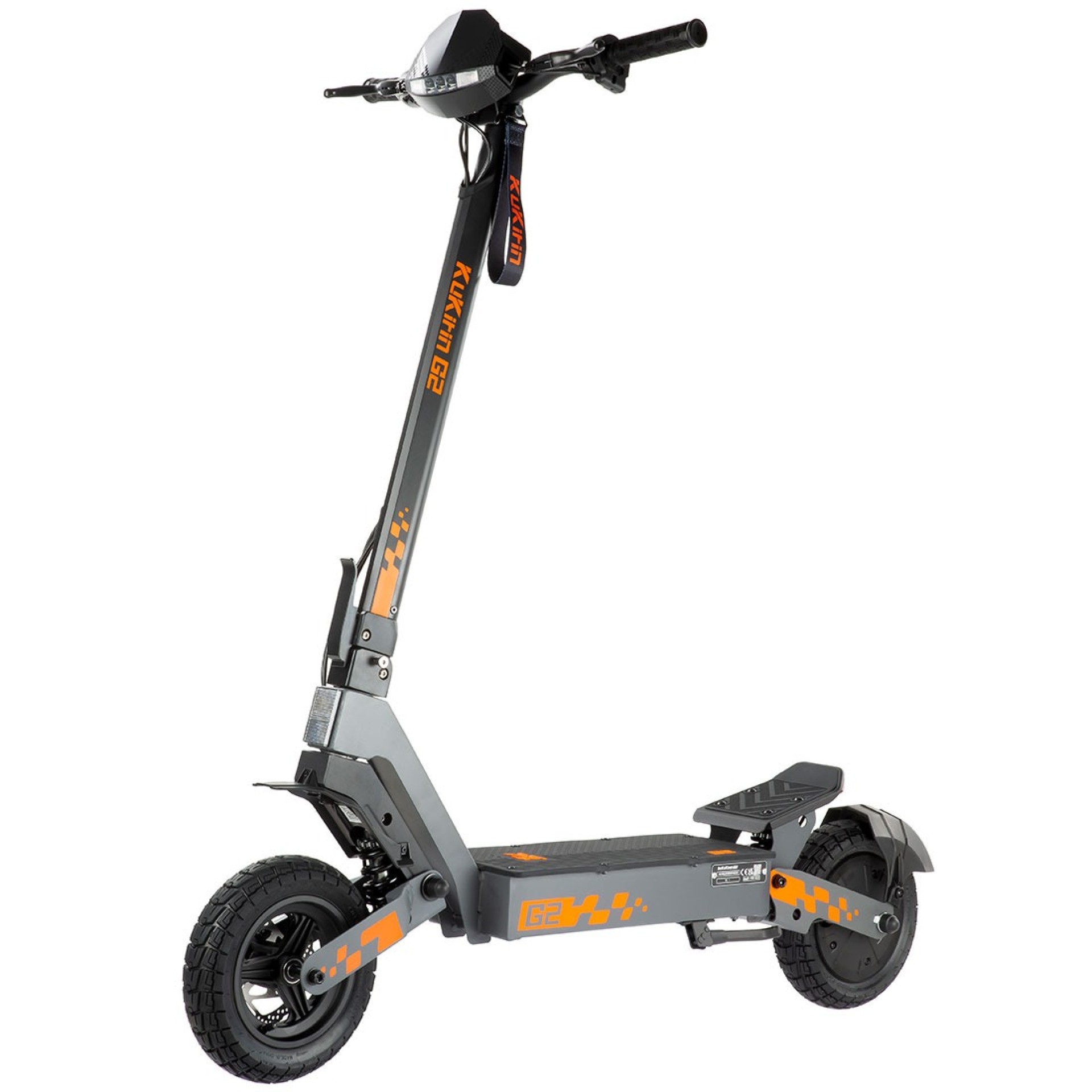 Электросамокат Kugoo Kirin G2 2026 (800 Вт; 15 А*ч; 48 В), черный — изображение 3