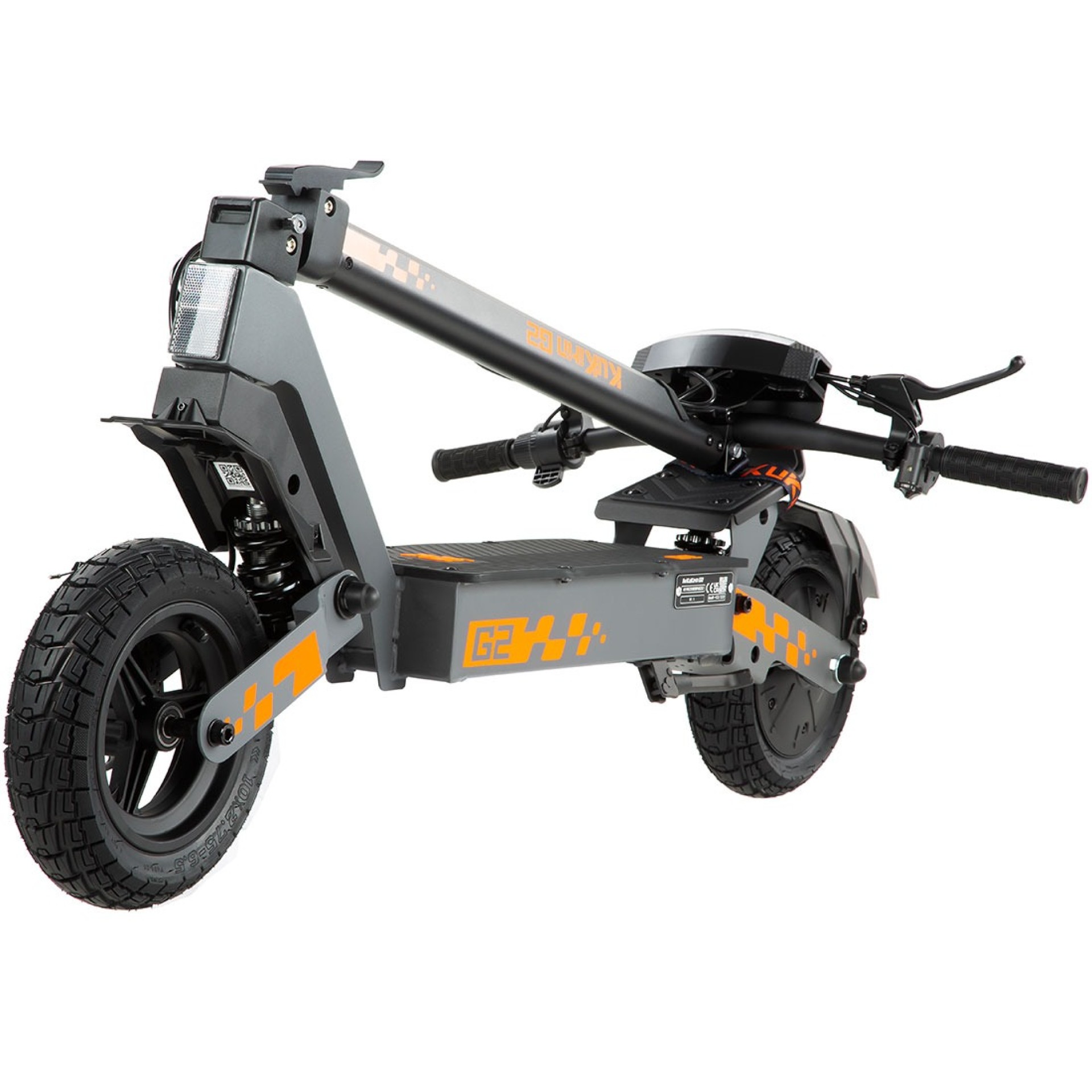 Электросамокат Kugoo Kirin G2 2026 (800 Вт; 15 А*ч; 48 В), черный — изображение 6
