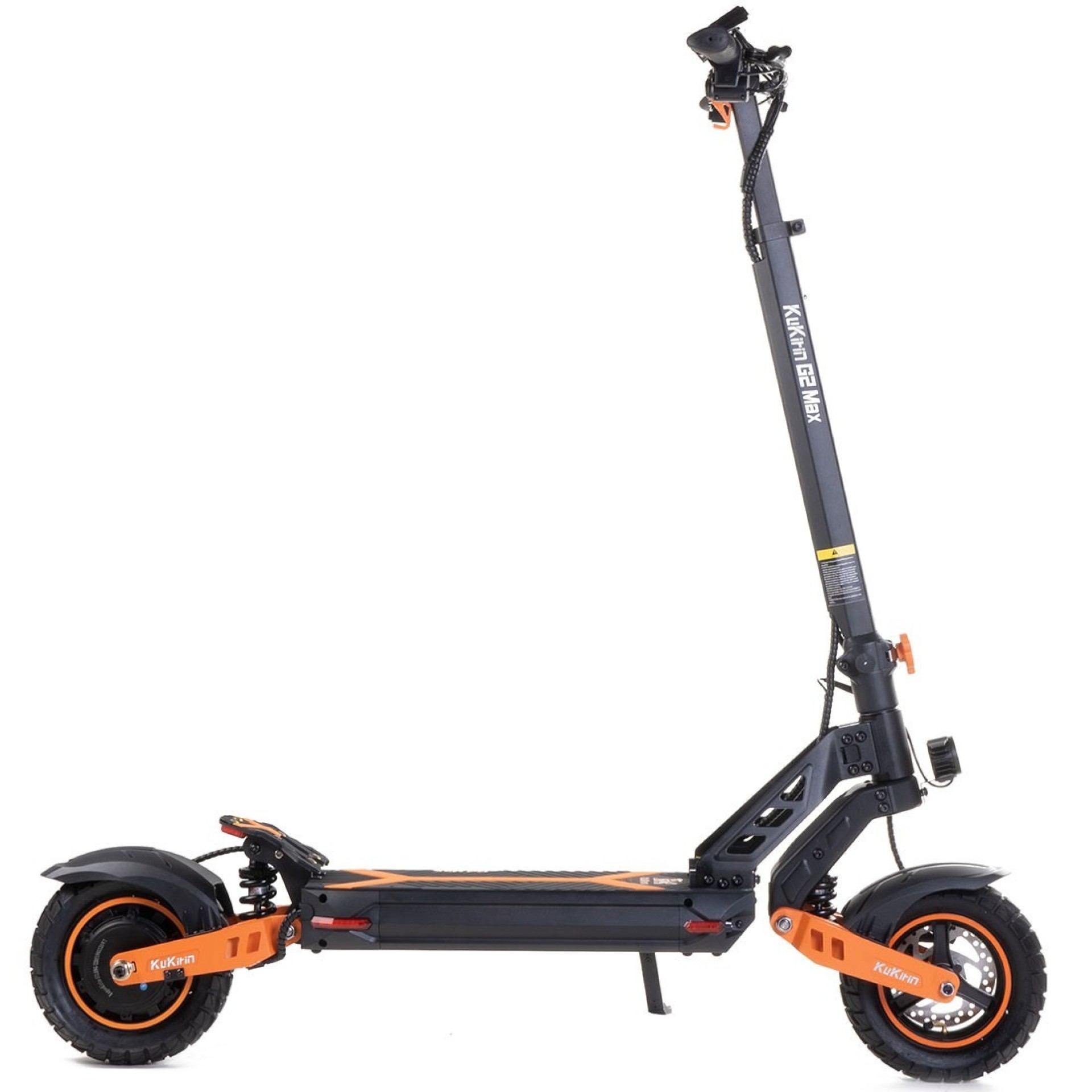 Электросамокат с сиденьем Kugoo Kirin G2 MAX 2026 (1000 Вт; 20 А/час; 48 В), черный — изображение 2