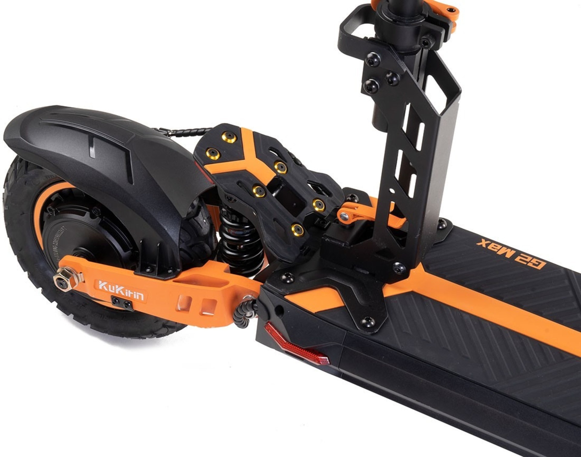Электросамокат с сиденьем Kugoo Kirin G2 MAX 2026 (1000 Вт; 20 А/час; 48 В), черный — изображение 6