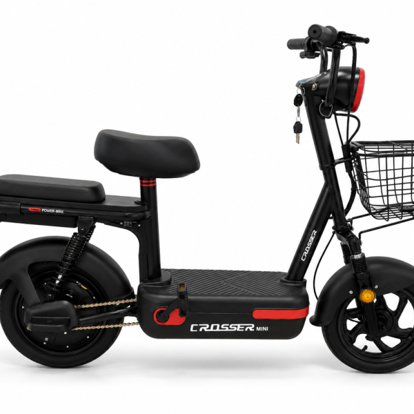 Электровелосипед Crosser Mini мотор 450W, 48V 12AH (4шт АКБ) 2026