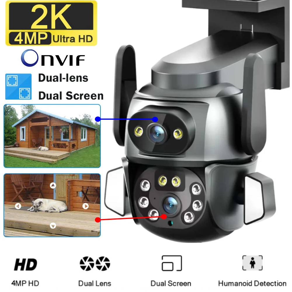 Камера WIFI DOUL CAM Q 821 / Поворотная камера видеонаблюдения — изображение 2