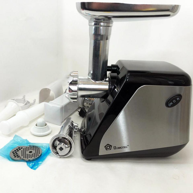 Мясорубка DOMOTEC MS-2024 (3000Вт, томаты, терки/шинковки) — изображение 2