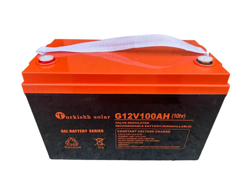 Гелевый аккумулятор BATTERY GEL Turkishh Solar 12V 100 Ah — изображение 2