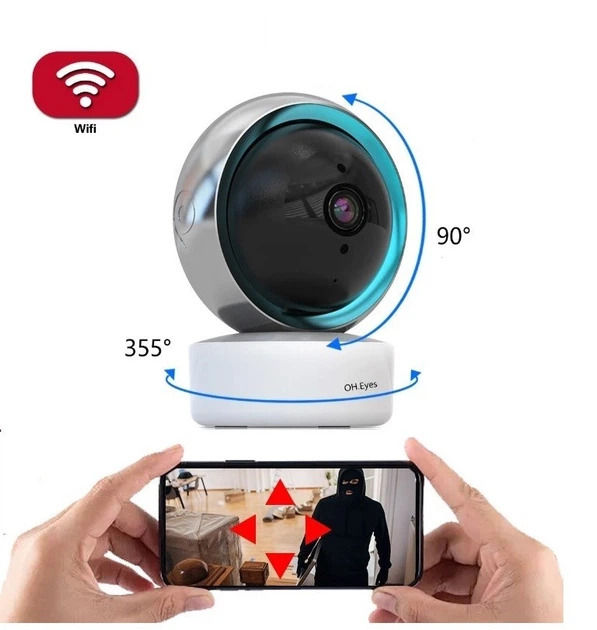 Интеллектуальная Wi-Fi камера видеонаблюдения TY305 / Поворотная камера Full HD 3mp — изображение 6