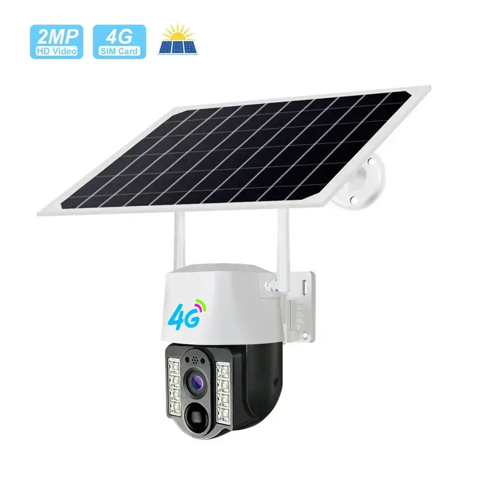 360 Камера v380 pro 4 mp 4 DG SIM karta – SM-360, бело-черная