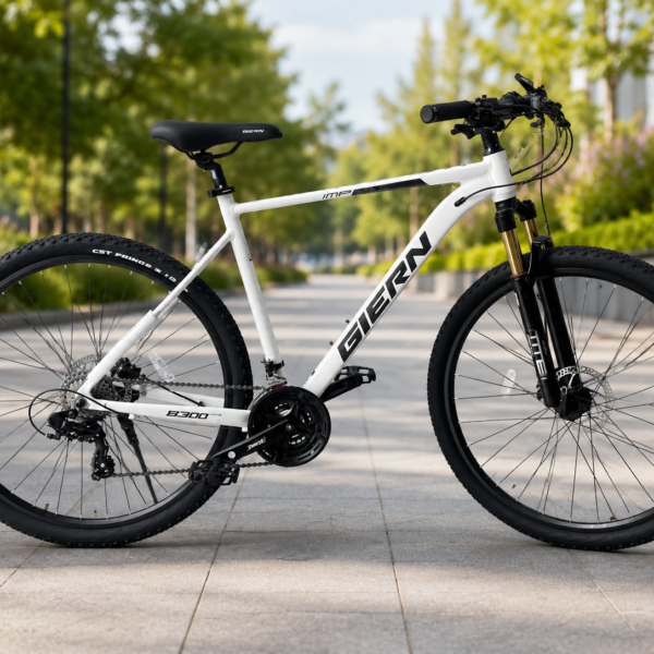 Горный велосипед 29" с алюминиевой рамой 21" и гидравлическими тормозами Shimano Белый