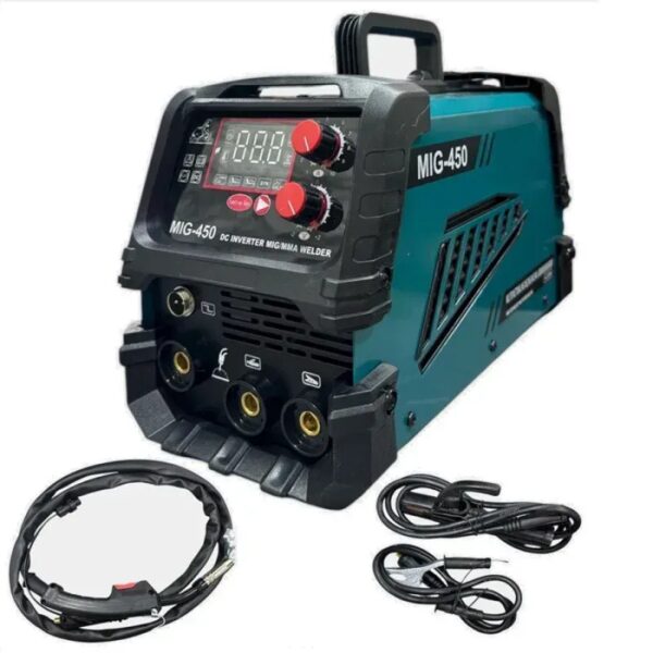 Сварочный аппарат Domotec MIG-450 (MIG/TIG/MMA, 26.4 кВА